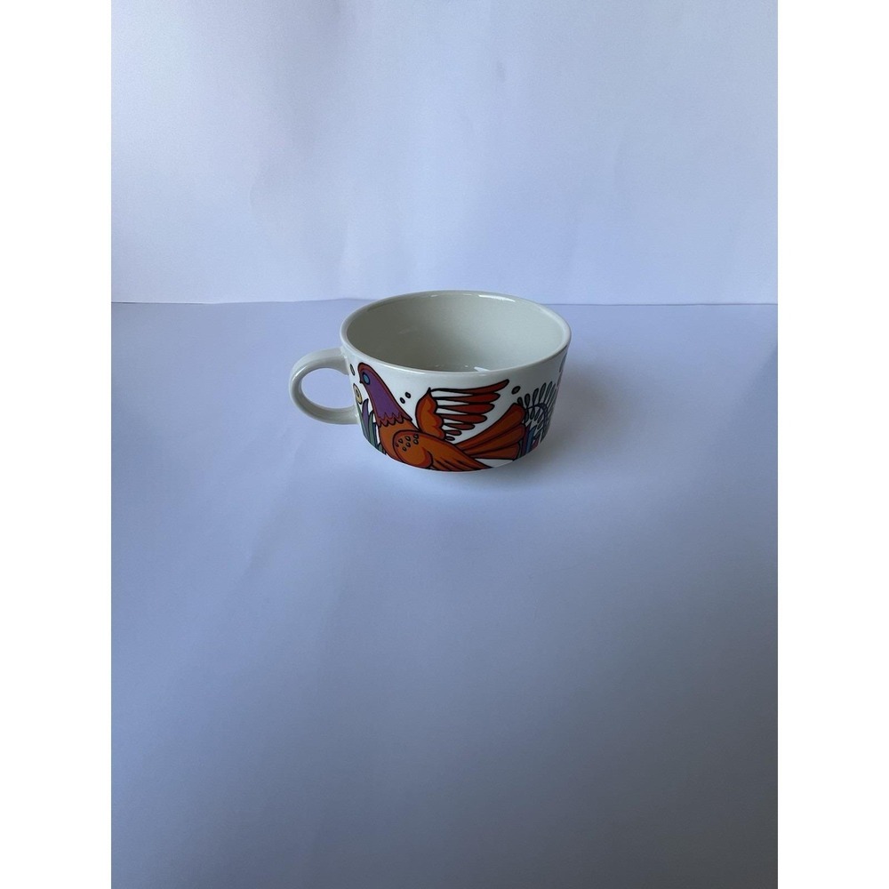 Vintage Villeroy & Boch 4 Acapulco Stackable Coffee/Tea Cups Mugs Luxembourg